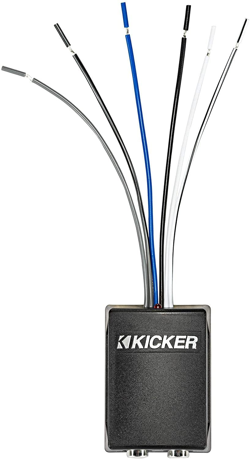 46KISLOC2 Speaker Wire-To-Rca Line-Out Converter W/Loc+12V Turn on Lead