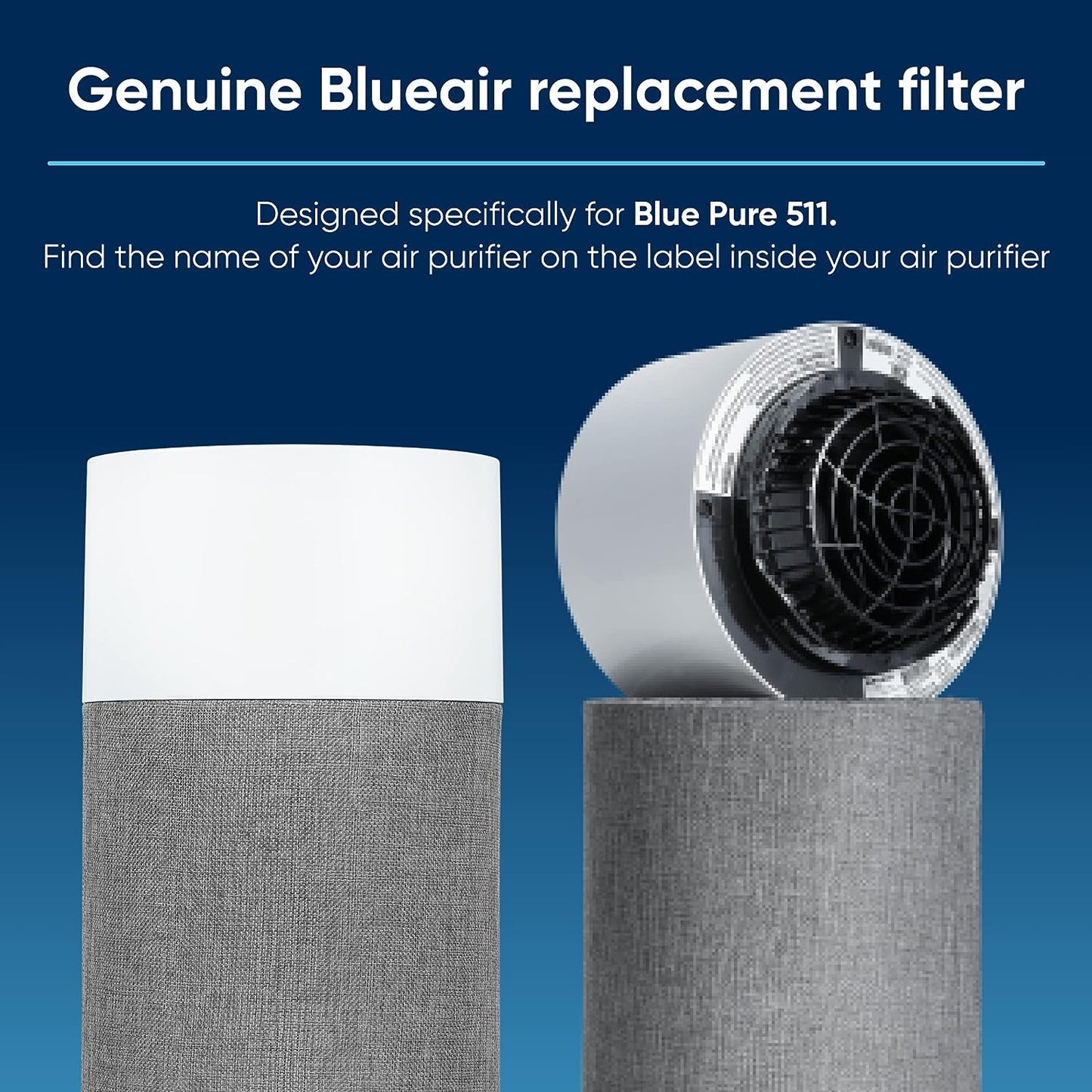 Genuine Filter for Blue Pure 511 Air Purifier