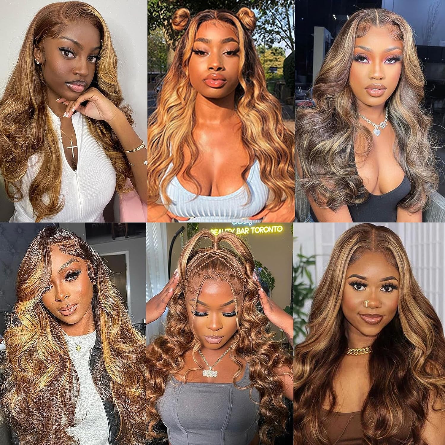 26 Inch Wear and Go Glueless Wig Pre Plucked Pre Cut for Beginners Ombre Honey Blonde Lace Closure Wigs Human Hair 5X5 Hd Highlight 180% Density Body Wave Lace Front Wigs Human Hair