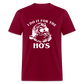 I Do It for the Hos - burgundy