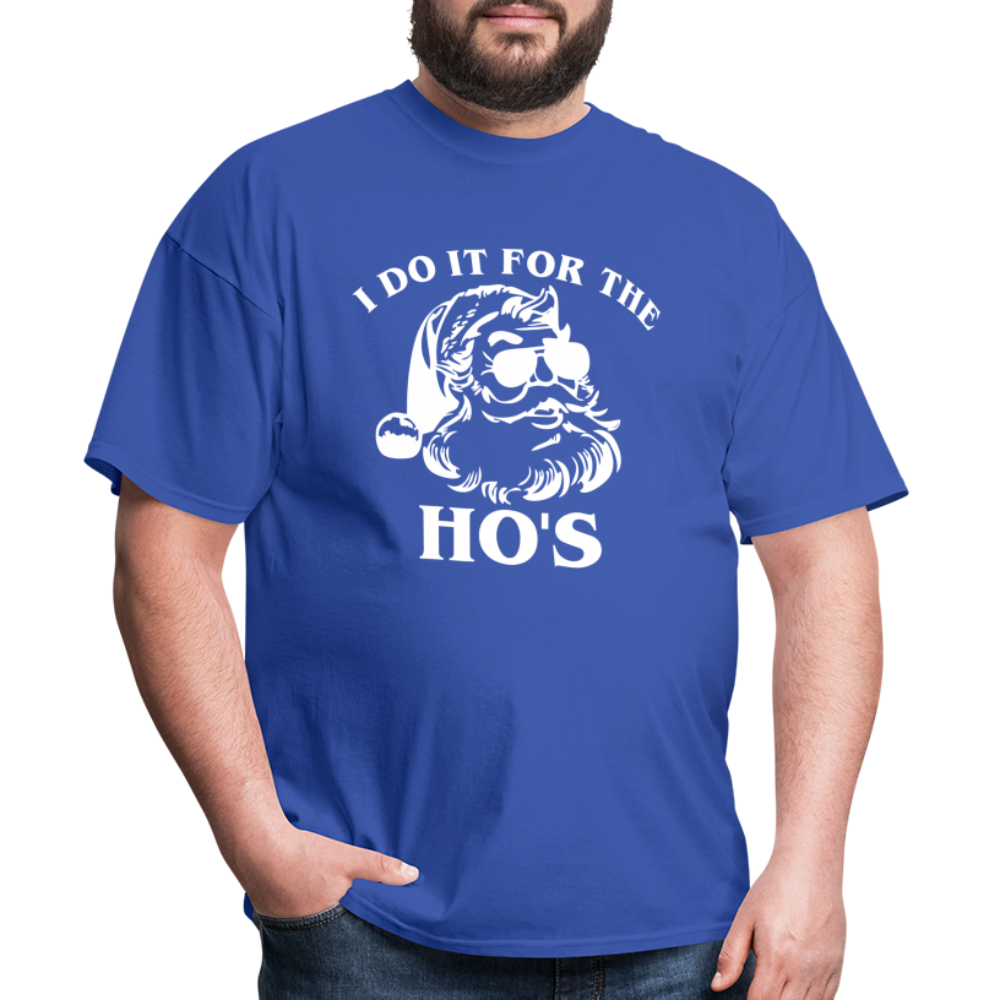 I Do It for the Hos - royal blue