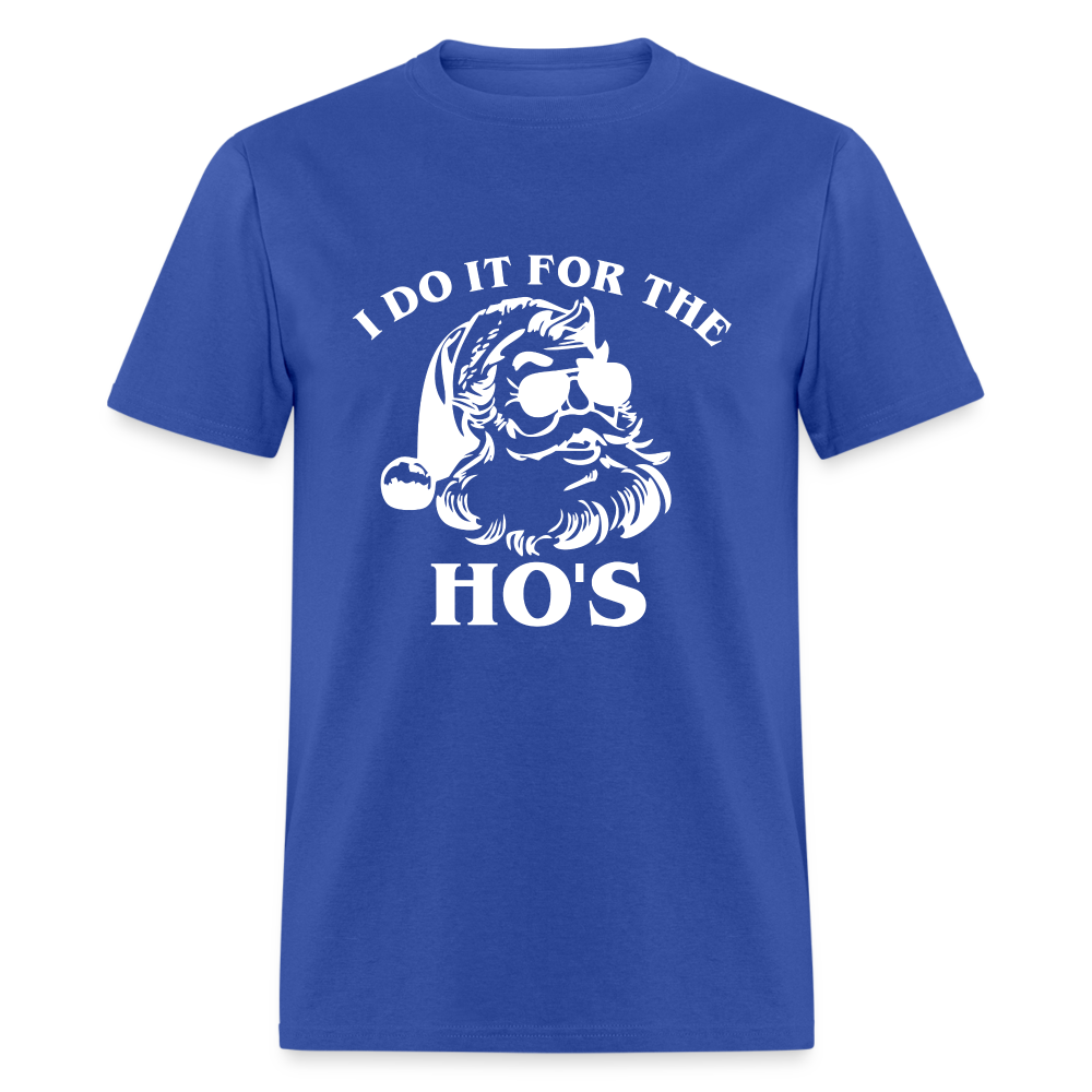 I Do It for the Hos - royal blue