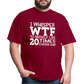I Whisper WTF - burgundy