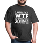 I Whisper WTF - heather black