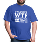 I Whisper WTF - royal blue