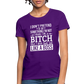 I'm a B*TCH and I Own that SH*T Girls Shirt - purple