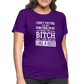 I'm a B*TCH and I Own that SH*T Girls Shirt - purple