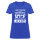 I'm a B*TCH and I Own that SH*T Girls Shirt - royal blue