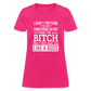 I'm a B*TCH and I Own that SH*T Girls Shirt - fuchsia