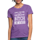 I'm a B*TCH and I Own that SH*T Girls Shirt - purple heather