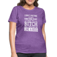 I'm a B*TCH and I Own that SH*T Girls Shirt - purple heather
