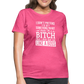 I'm a B*TCH and I Own that SH*T Girls Shirt - heather pink
