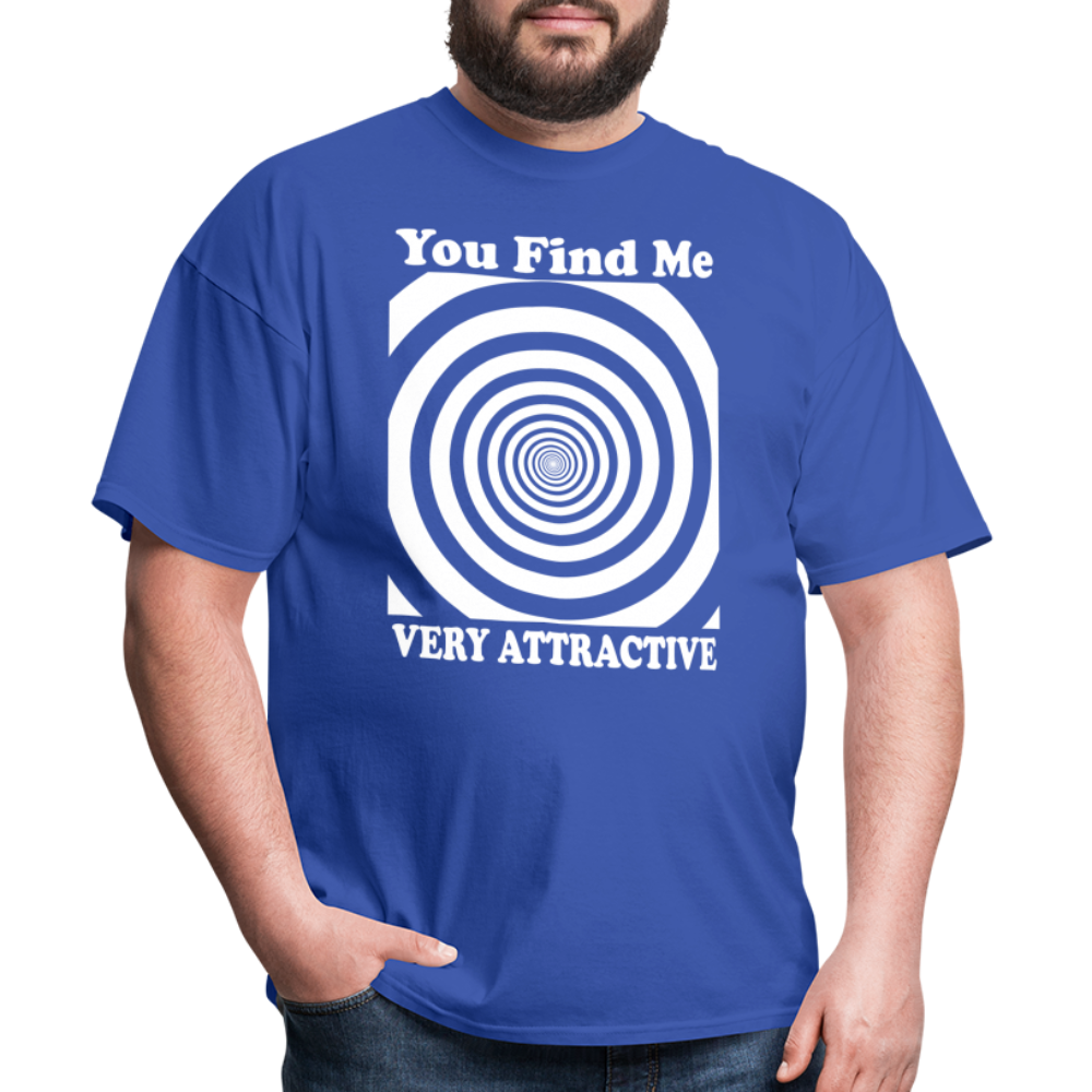 You Find Me Very Attractive - Hypnotized - royal blue